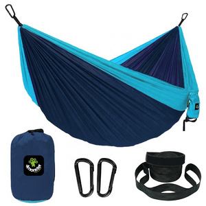 Outfitters Camping Hammock  Portable Hammock Single or Double Hammock Camping Accessories for Outdoor, Indoor / Tree Straps