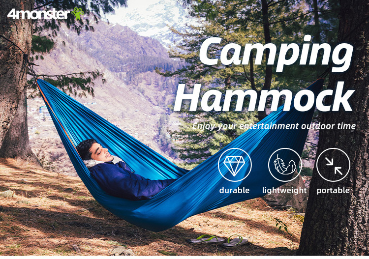 Outdoor hiking Ultralight single double 2 man Camping Hammock