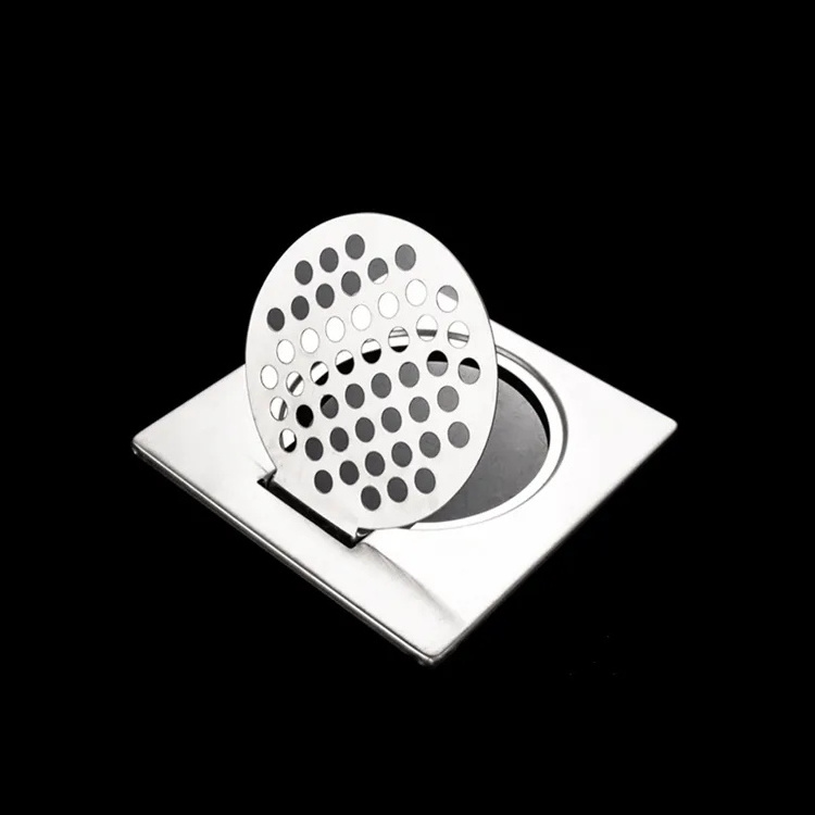 New Arrival Stainless Steel Bathroom Floor Drain Cover Kitchen bathroom balcony Strainer Floor Drainer Trap