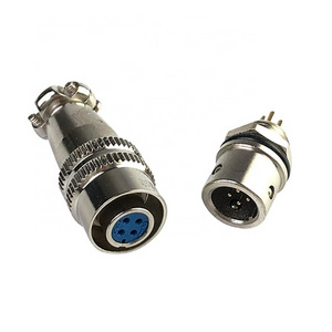 aviation plug  XS10 connector 4pin round socket M10 cable connector  quick plug and socket connector