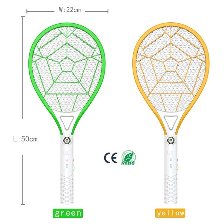 OEM Customized Electric Mosquito Repeller Swatter Raquette Anti Moustique Insect Light Flies Trap