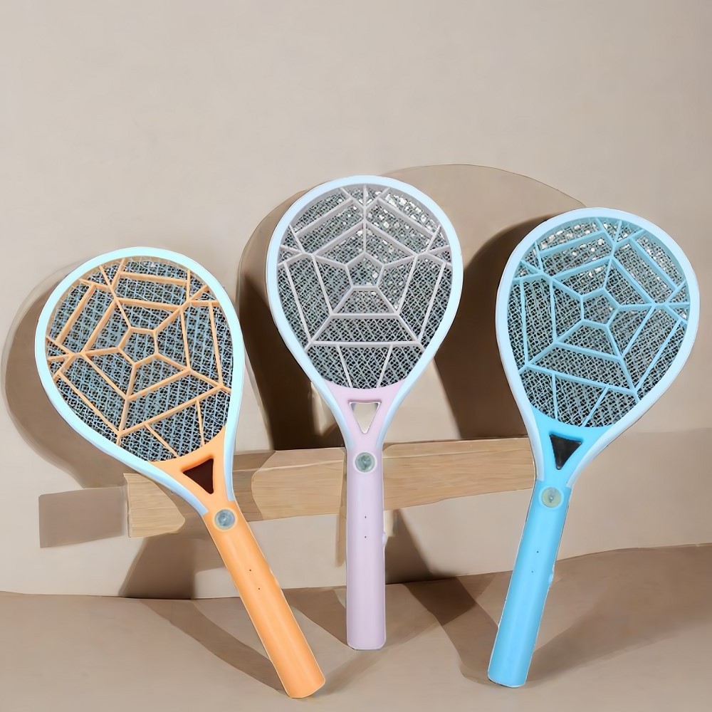 OEM Customized Electric Mosquito Repeller Swatter Raquette Anti Moustique Insect Light Flies Trap