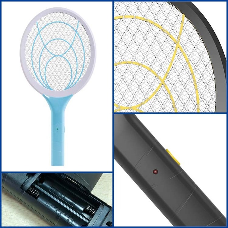 Handheld Durable Mosquito Killer Bat Electric Fly Racket Electronic Mosquito Swatter