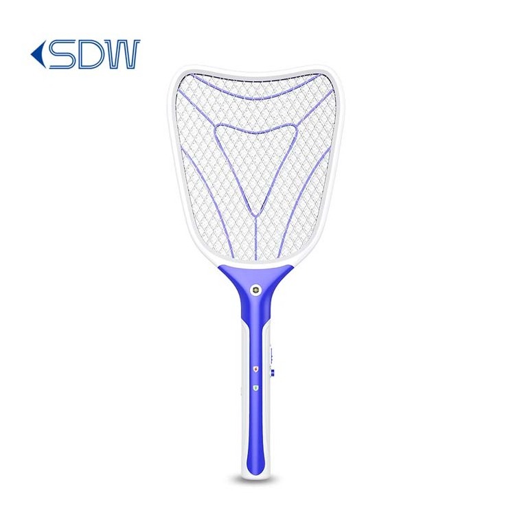 Newest Hot Selling Rechargeable Electric Mosquito Killing Bug Zapper Fly Swatter Best Mosquito Killer Racket