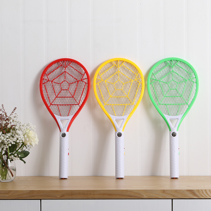 2-in-1 Rechargeable Electric Shock Fly Swatter 1000 Volt Self-Defense Stick for Insect Control Eco-Friendly Mosquito Repellent