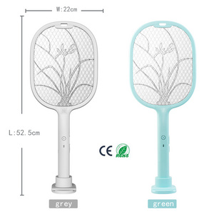 Newest Design Top Durable Good Quality Mosquito Racket Electric Indoor Fly Swatter UV Lamp USB Insect Trap