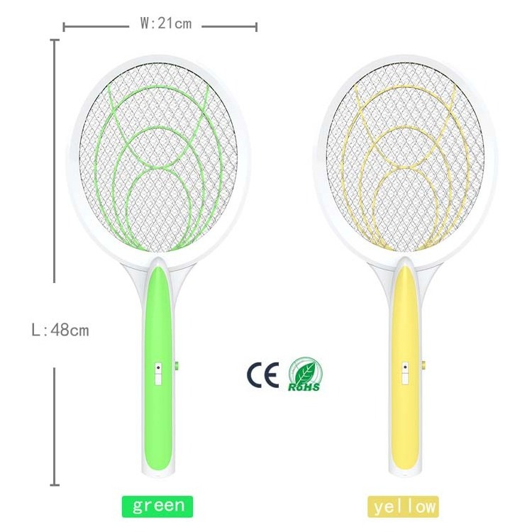 Customized Mosquito Killer Racket Bug Zapper Mosquito Bats Rechargeable Electric Fly Swatter