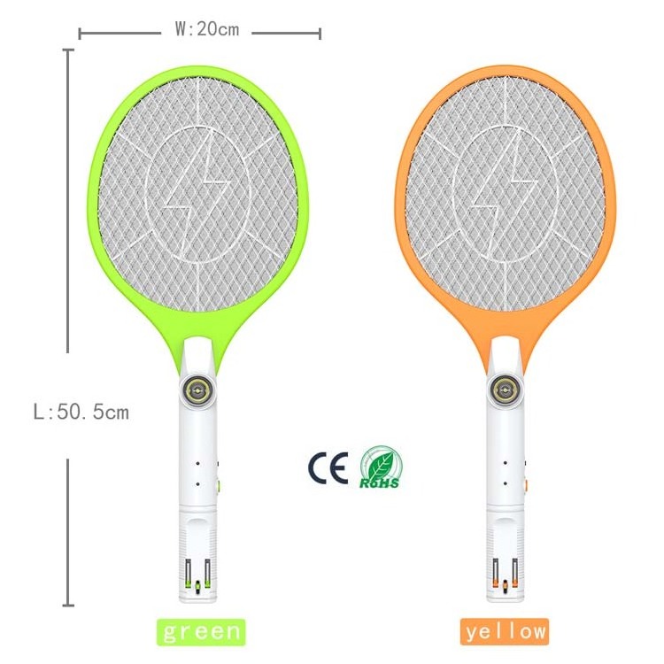 China Manufacturer Cordless Mosquito Bat Bug Zapper Light Electric Fly Swatter