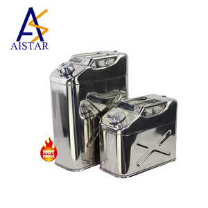 Hot sale 20L stainless steel 304 & 316  petrol oil jerry can