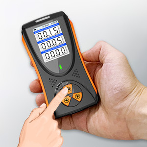 Aikesi Nuclear Radiation Detector,HFS-10,Portable handled radiation Monitor with LCD Display Gamma ray