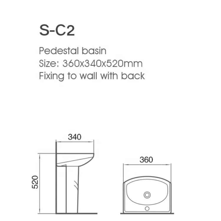 Chaozhou Sanitary Ware Ceramic Toilet Bathroom Squat pan Reliable Market Price Embedded installation Squatting Pan S-C5