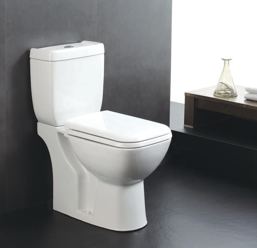 Wholesale Siphon Ceramic S Trap Inodoros Modernos Bathroom Toilette Two Piece Cheap Closestool