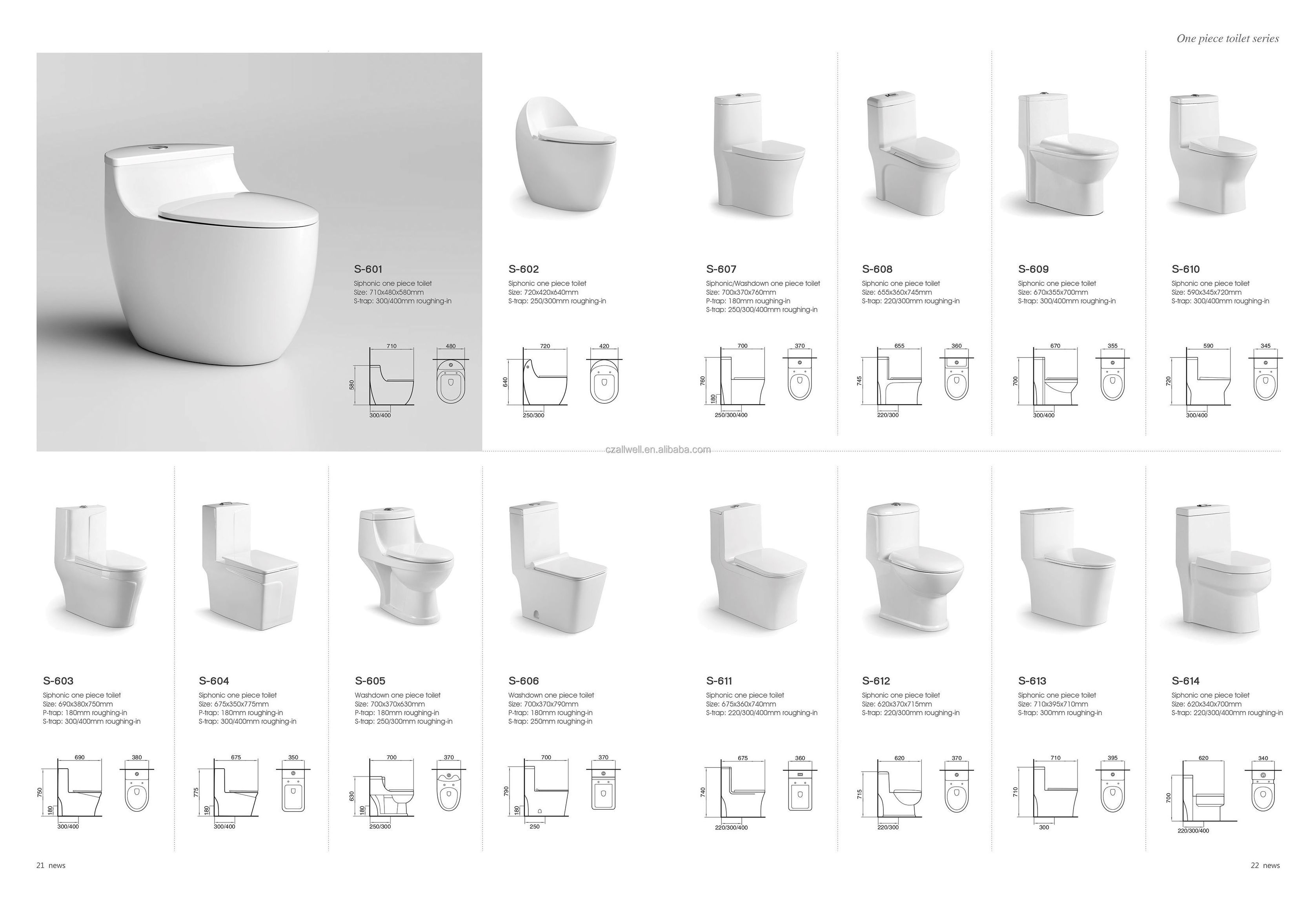 Sanitary Ware Bathroom Ceramic Wc Piss Two Piece Toilet Set