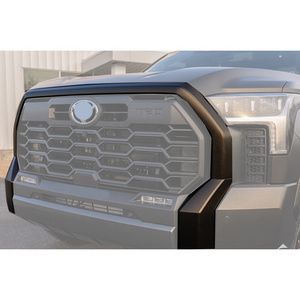 UPPER CASE OF GRILLE MOULDING MATT BLACK FOR TOYOTA TUNDRA 2022 2023 2024