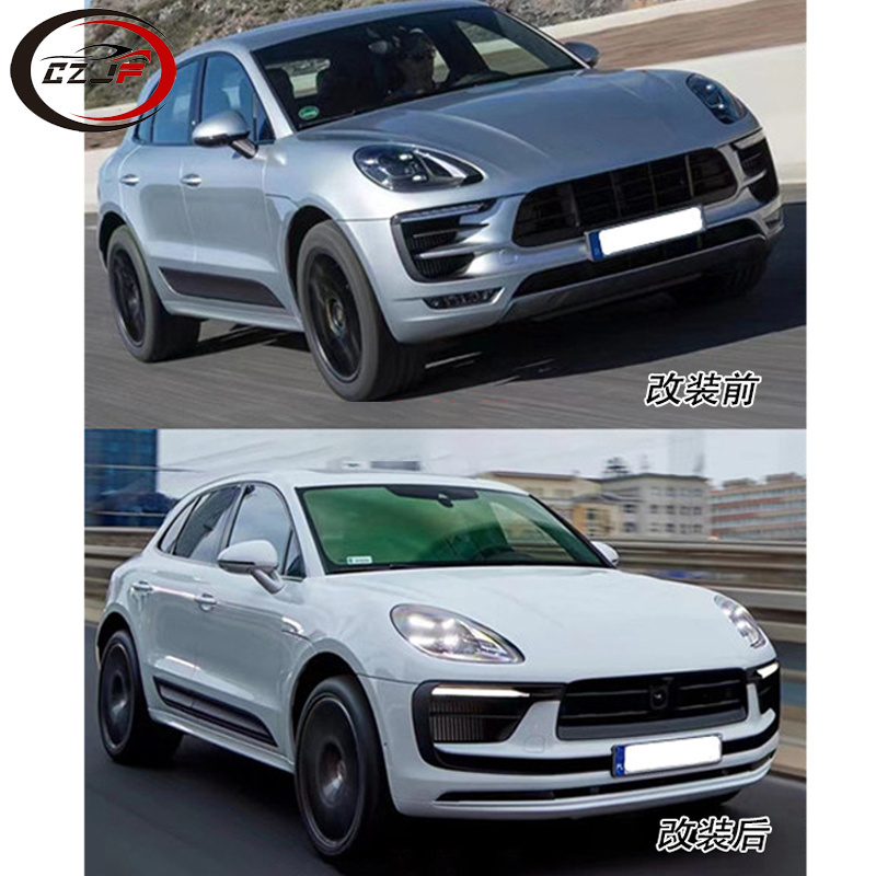 CZJF Wholesale High Quality Body Kit For Porsche Macan 2014-2017 Upgrade 2018-2021 Bodykit