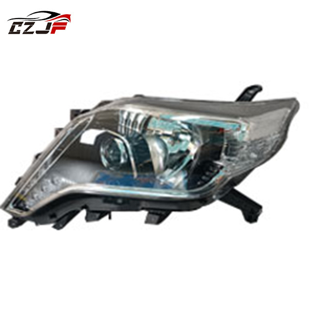 car led headlight bulb for toyota prado 2011 modified headlights body kit led head lamps front bumper lip