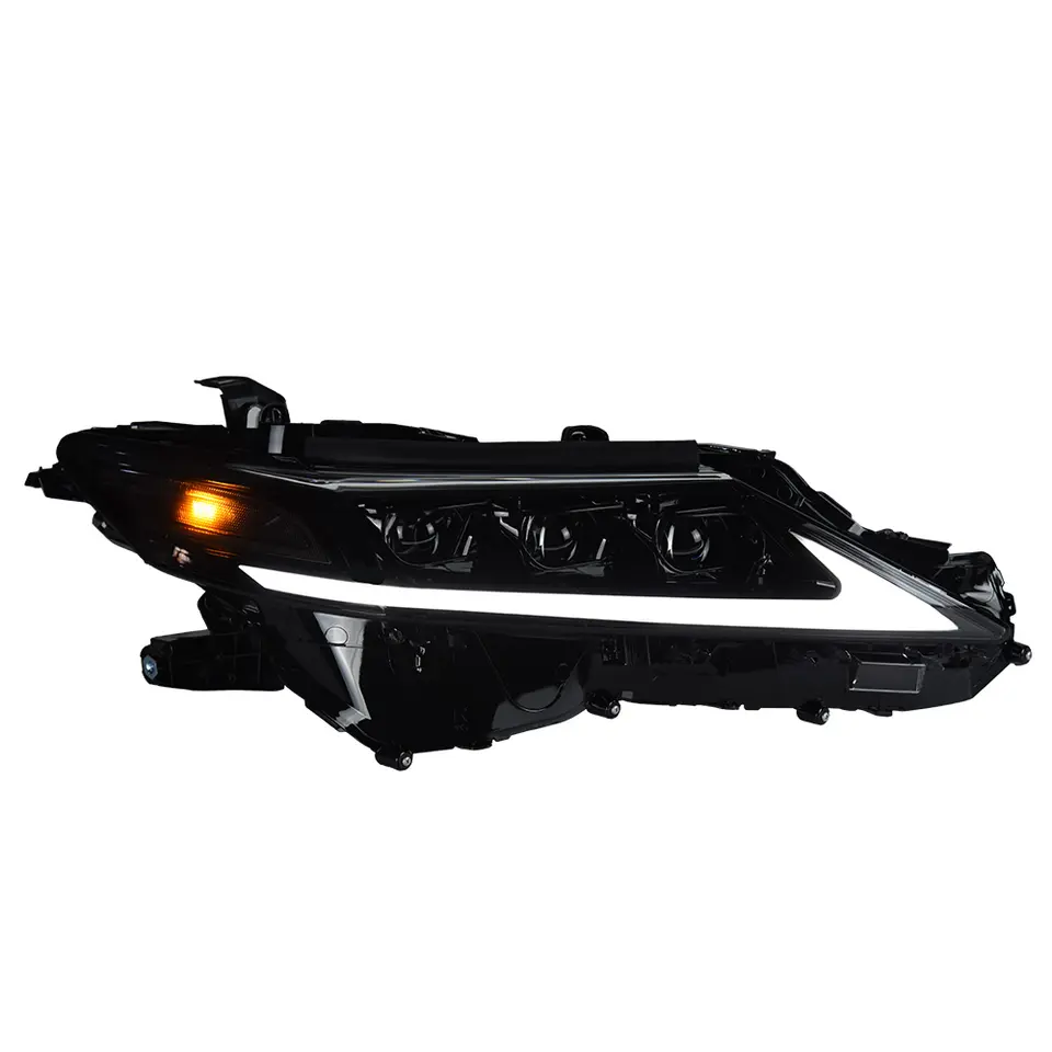 CZJF Dynamic Signal Head Lamp LED Headlights Drl Automotive Projector Lens Headlight For Toyota Camry V60 2018 XSE XLE SE