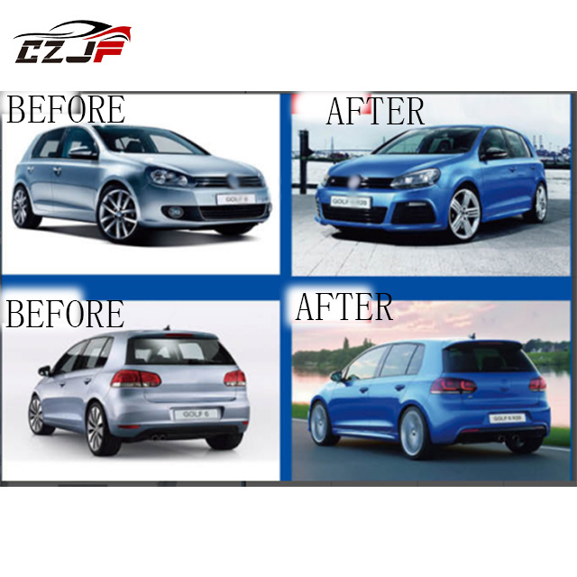 Hot Sale Car body kits for volkswagen golf 6  upgrade golf 6 R20 2009 2010 2011 2012 2013