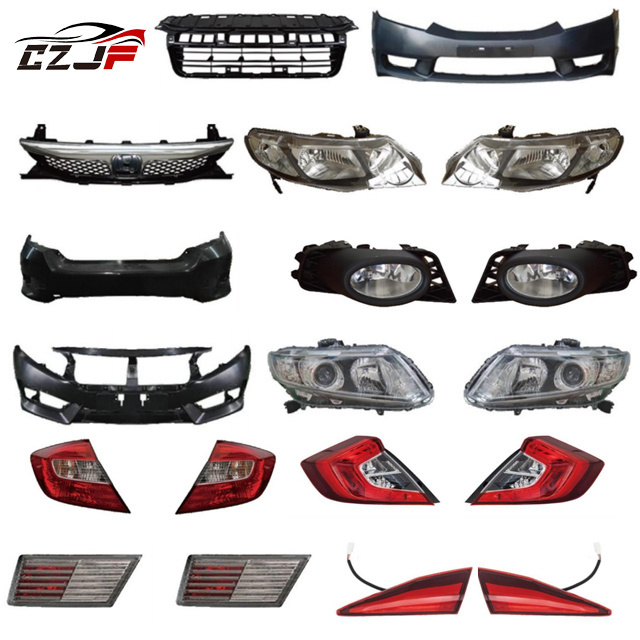 CZJF Hot Sale Fog Light Rear Light grille Headlight For Honda CiVic 2024 2023 2022 2021 2009 2006