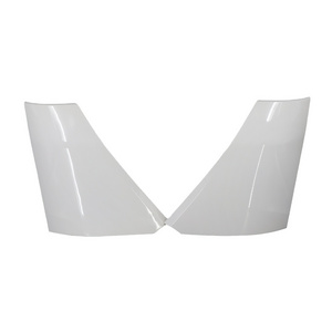 Hot Selling PP ABS Material Car White Wide Plane Corner Bumper For Hino 300