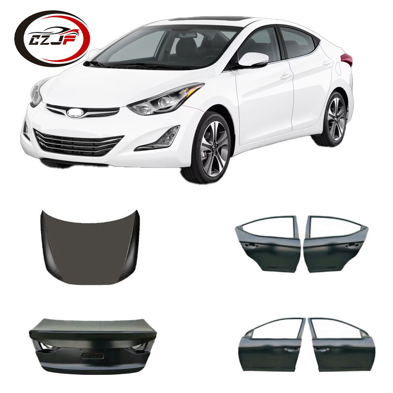 CZJF New Price Hood Car Door Rear bumper Rear View Mirror Grille Taillight For Hyundai Elantra 2016 2017 2018 2022 2023 2024