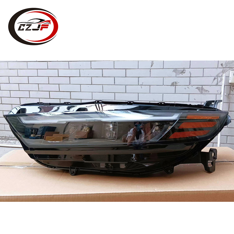 CZJF Car Front Light Left And Light Drive Headlamp LED Car Headlight For Honda Accord 2023 2024