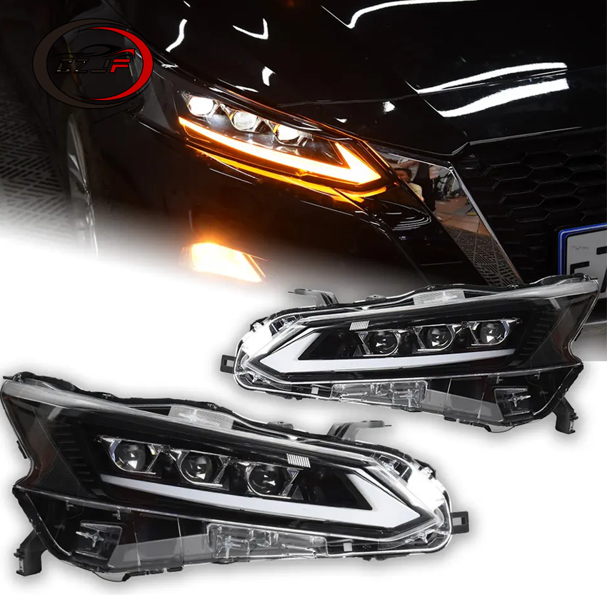 CZJF Projector Lens Automotive Accessories Teana Head Lamp LED Headlights For Nissan Altima 2018 2019 2020 2021