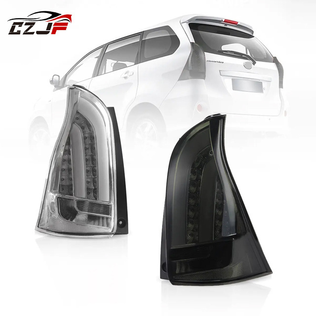 LED Tail Lights With Amber Turn Signal FOR Toyota Avanza 2Th Gen F651RM 2011 2012 2013 2014 2015