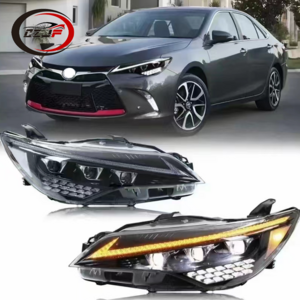 CZJF New Styles Animation Sequential LED Head Lamp Head Light For Toyota Camry USA 2015 2016 2017 2023 2024