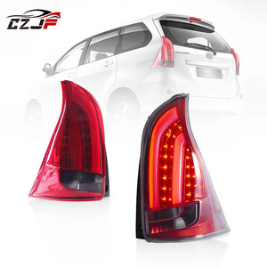 LED Tail Lights With Amber Turn Signal FOR Toyota Avanza 2Th Gen F651RM 2011 2012 2013 2014 2015