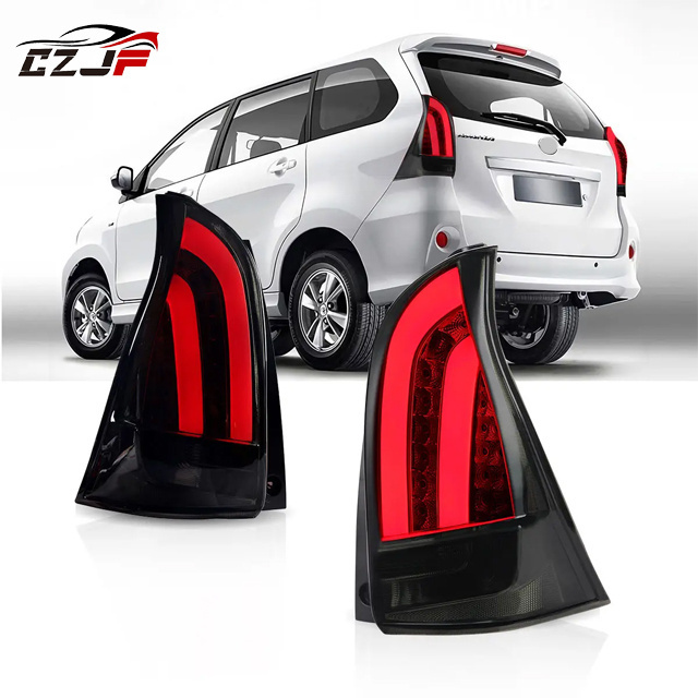 LED Tail Lights With Amber Turn Signal FOR Toyota Avanza 2Th Gen F651RM 2011 2012 2013 2014 2015