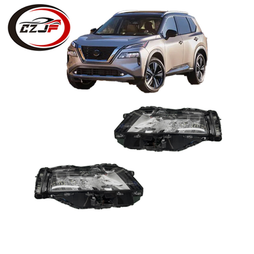 CZJF High Quality Body Parts Car Headlight Taillight Turn Signal Lamp Grille For Nissan X-trail/Rogue 2022 2023 2024