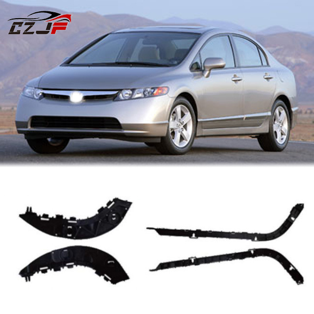 CZJF Hot Sale Front Bumper Fog Light Rear Light Front Bumper Bracket Headlight For Honda Civic 2024 2023 2022 2021 2006