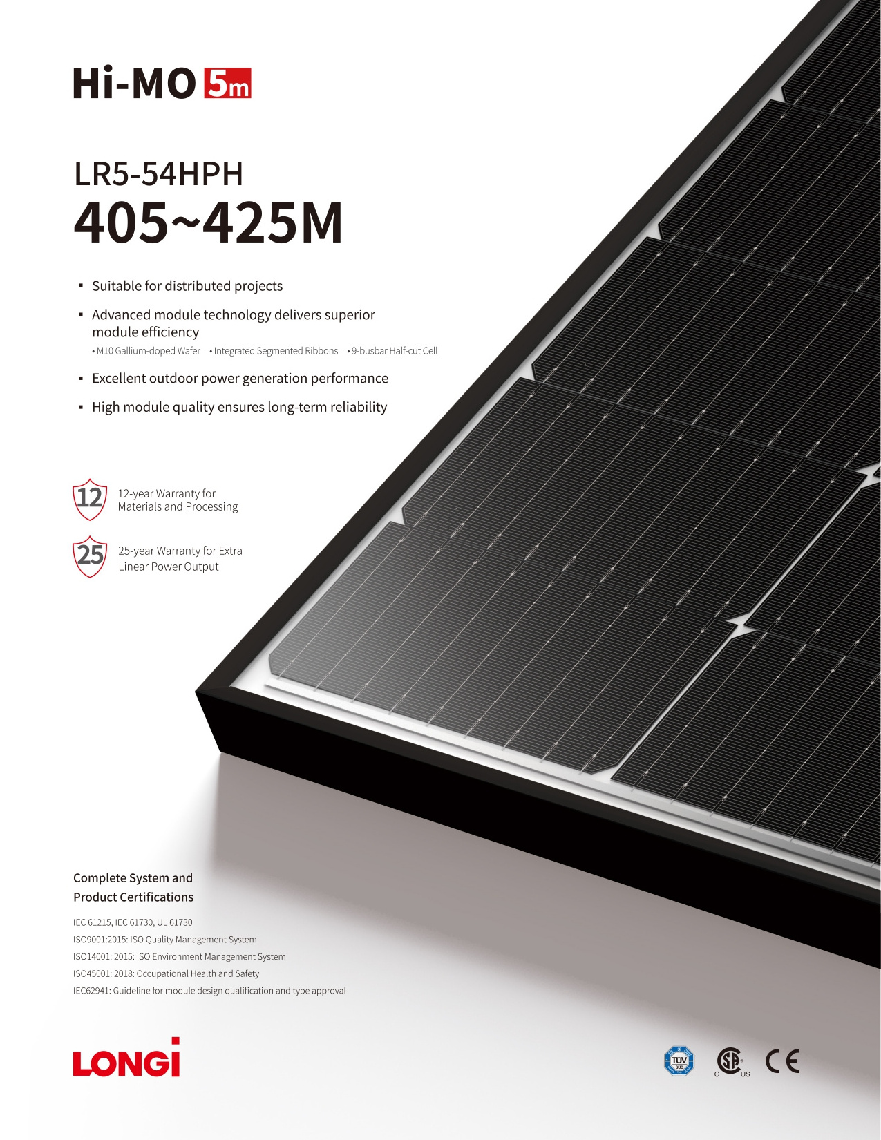 Canadian JA Jinko Longi XC 550w 400watt 400w Pv Module Panneaux Solaire Photovoltaic Panel Monocrystalline Solar Panels price//