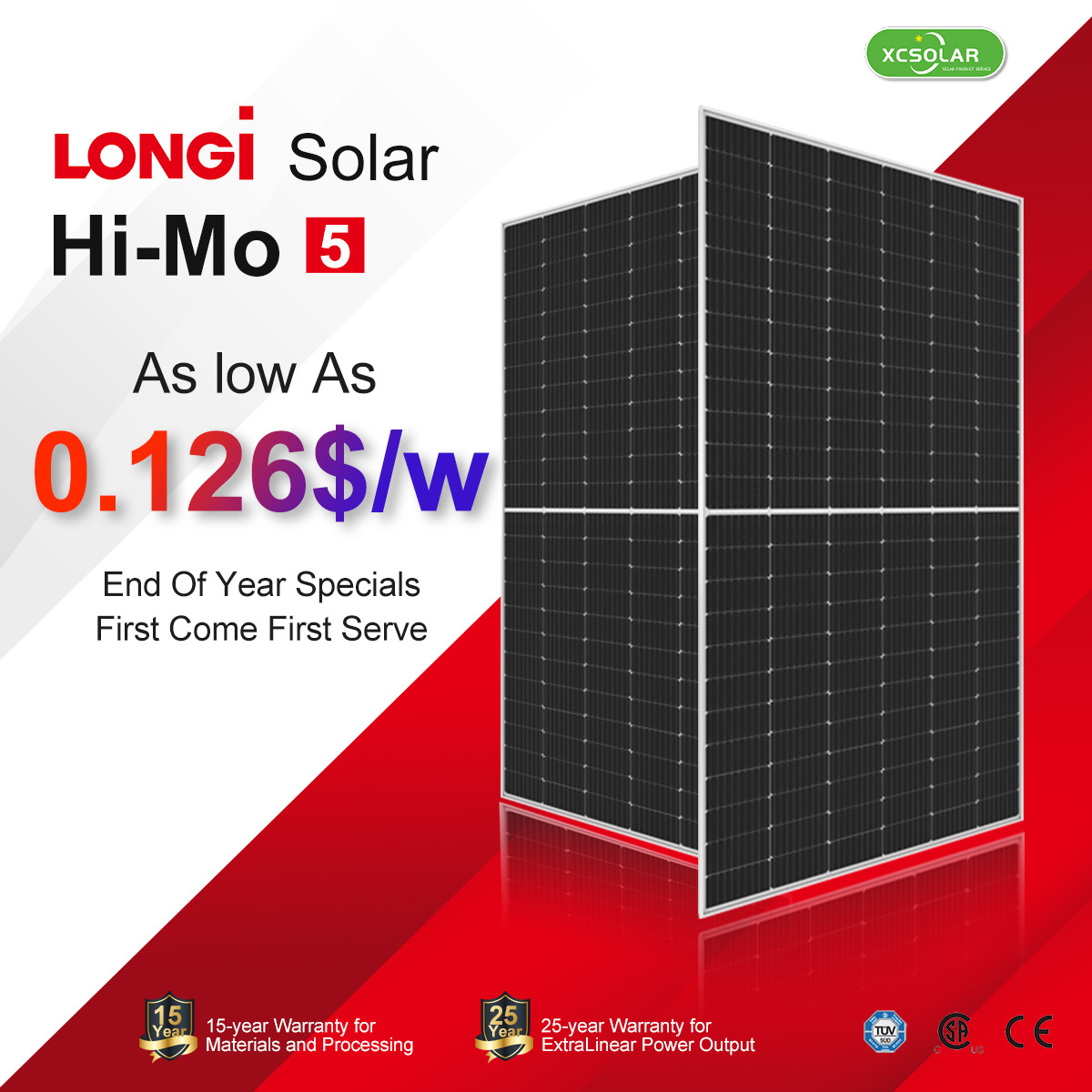 TUV/CE Longi Warehouse Half Cells 545W 550W Pannelli Fotovoltaici Power Module 500 Watt Solares Full Black Bifacial Solar Panels