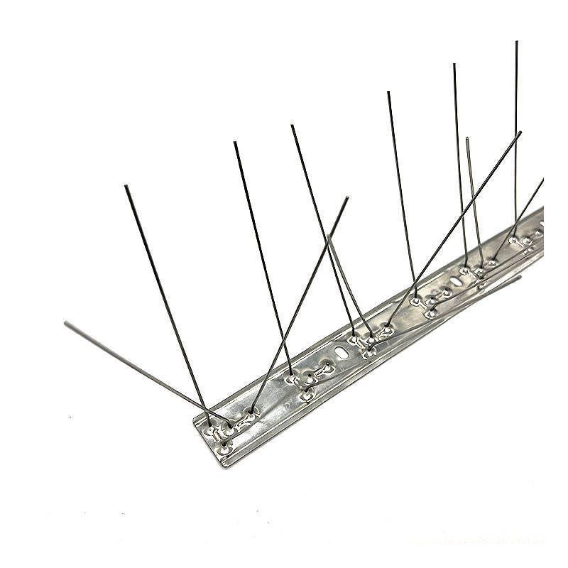 Great quality durable practical long-term use stainless steel bird spikes anti-bird thorn Outdoor pest control bird traps 304 a