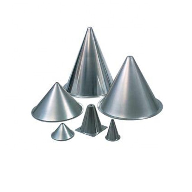 Custom sheet metal fabricated aluminum cones metal spinning stainless steel cones