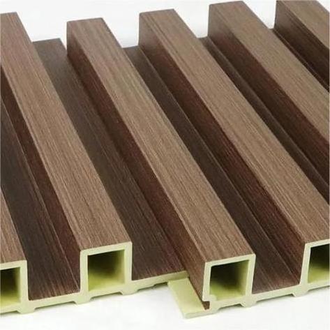 factory price decorative natural wood and composite plastic spc wpc pvc interior cladding flutted wall panels boards for indoor