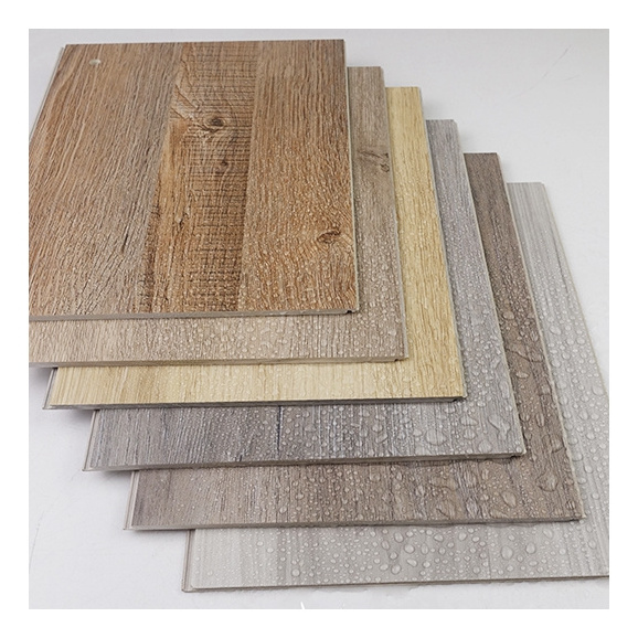 Fireproof 4mm 4.5mm 5mm cheap texture pvc vinyl plank vinyl with no glue loose lay vinyl planks flooring