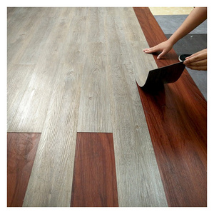 China Luxury Self Adhesive/Glue Down Vinyl Plank 2mm LVT Wood PVC Vinyl Flooring Waterproof