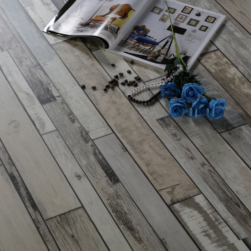 Wire-brushed White-washed Smoked Oak Engineered Wood Flooring, Timber Flooring , Solid Wood Flooring