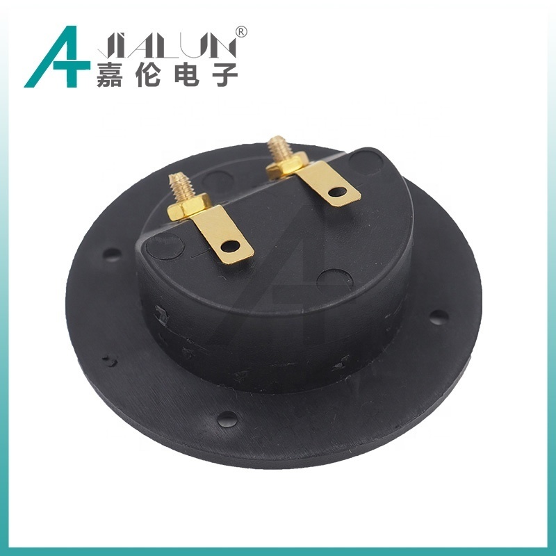 JIALUN Round Audio Speaker Box Audio Terminals Box Binding Post