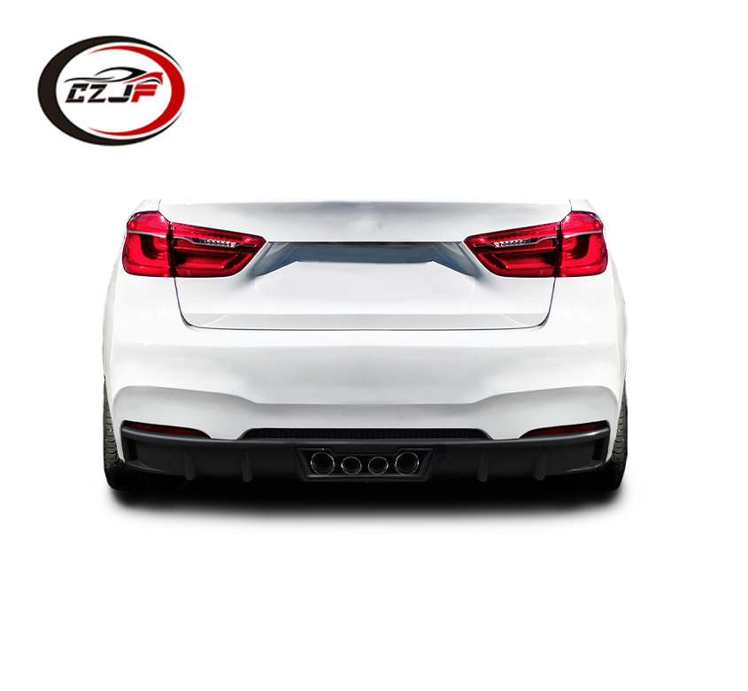 Hot Sale car  rear bumper for bmw parts x6 f16 accessories  bumper rear body kit 2015 2016 2017 2018 2019