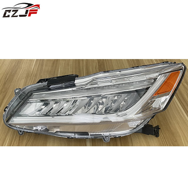 CZJF LED Daytime Running Lights Driver Side Assembly Halogen Headlight For Honda Accord USA SE 2016 33150-T2A-H81 33100-T2A-H81