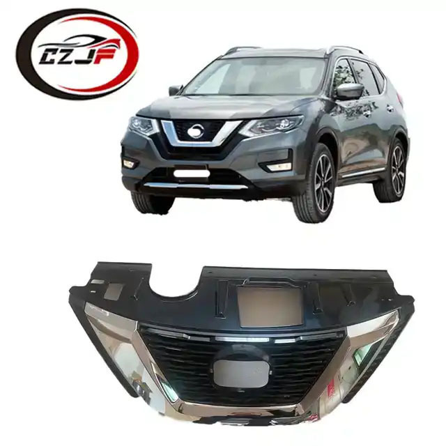 CZJF USA Version Auto Car Parts Head lamp Bumper Fog Light Grille For Nissan X-trial Rogue 2017 2018 2019 2020 2022 2023 2024