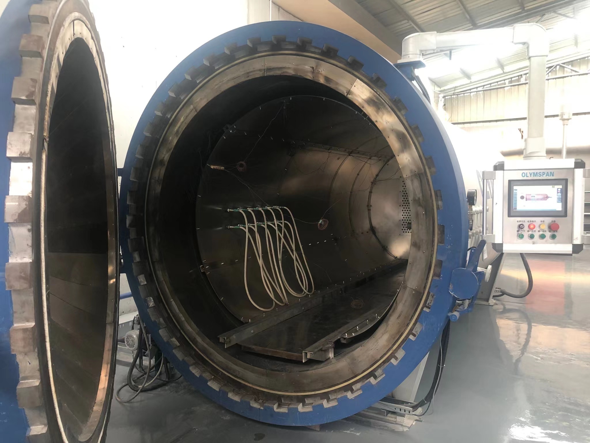 Custom High Pressure Carbon Fiber Composite Material For Sorts Car Curing Autoclave Composite Molding Process Autoclave