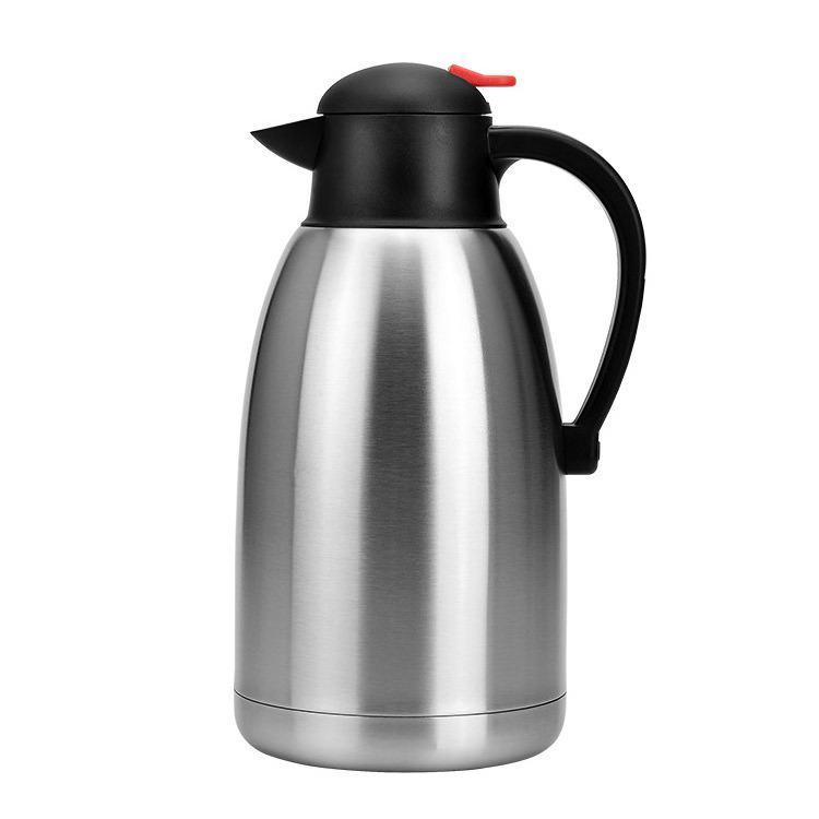 Wholesale Stainless Steel Thermos Flask 2.0L Vacuum Jug Vacuum Flask Coffee Pot Thermos Pot