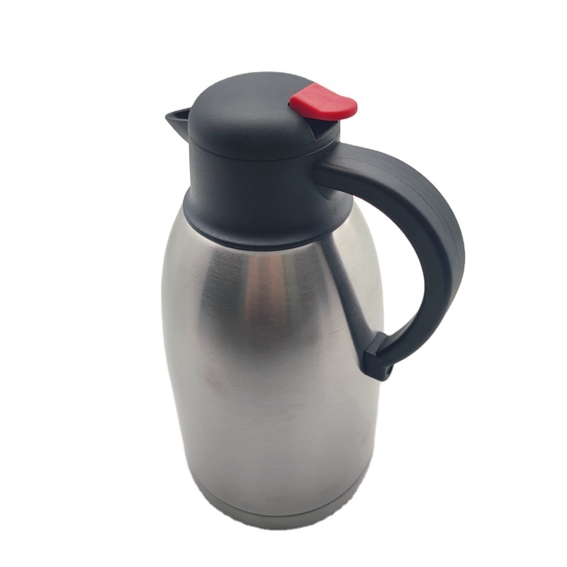 Wholesale Stainless Steel Thermos Flask 2.0L Vacuum Jug Vacuum Flask Coffee Pot Thermos Pot