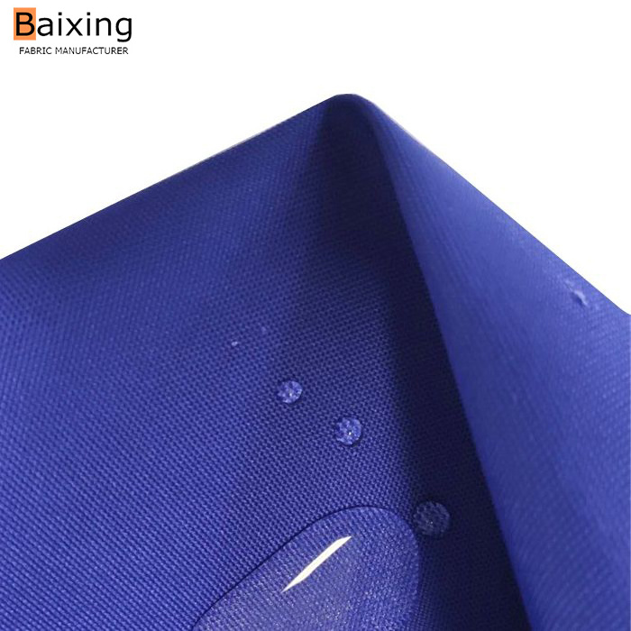 Factory supply recycled PU coated Cordura 600D Polyester Waterproof Oxford Bag Fabric for bag luggage