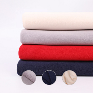 custom polar fleece fabric Anti Pill Super Soft 100% Polyester Brushed Polar Fleece Fabric Garment Material